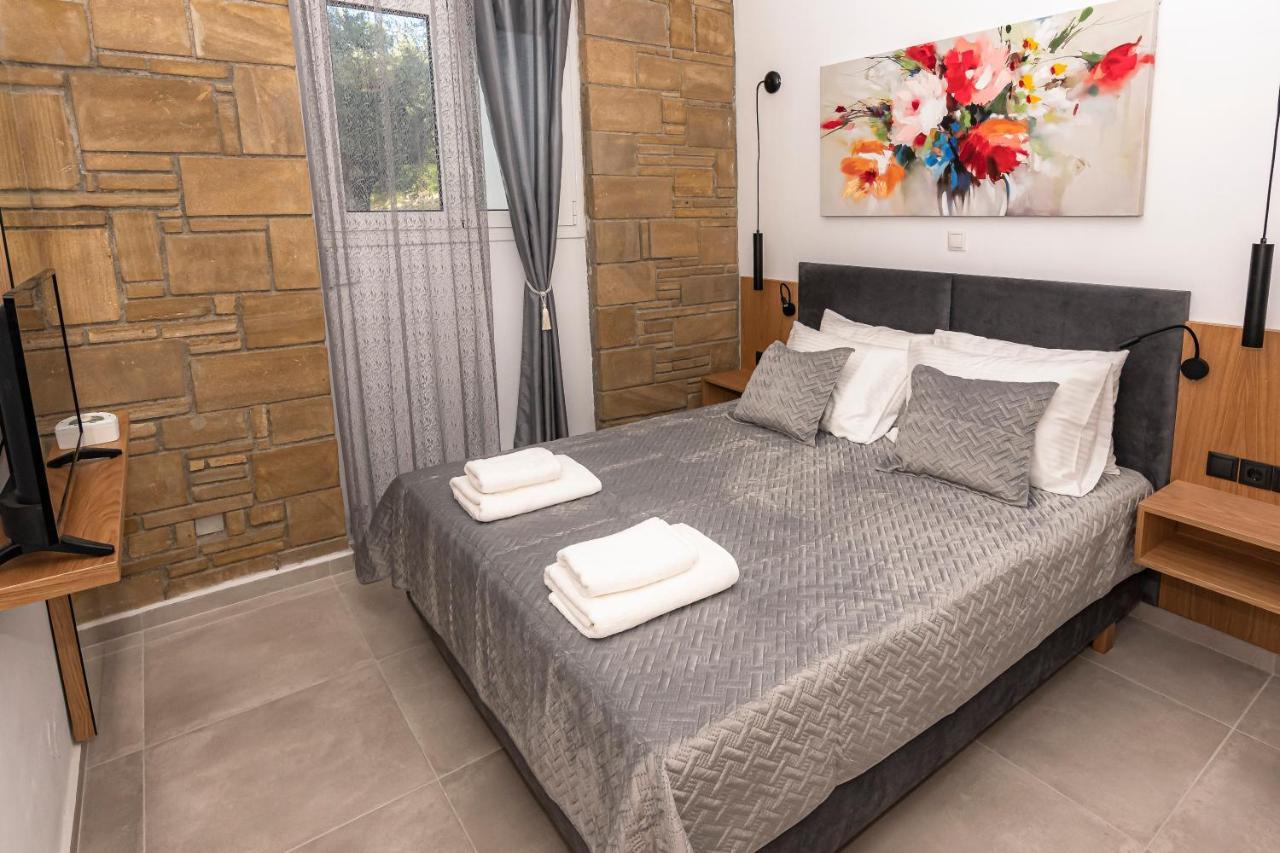 Rikanthos Stone Sea View Apartment Ι Falelianá Dış mekan fotoğraf