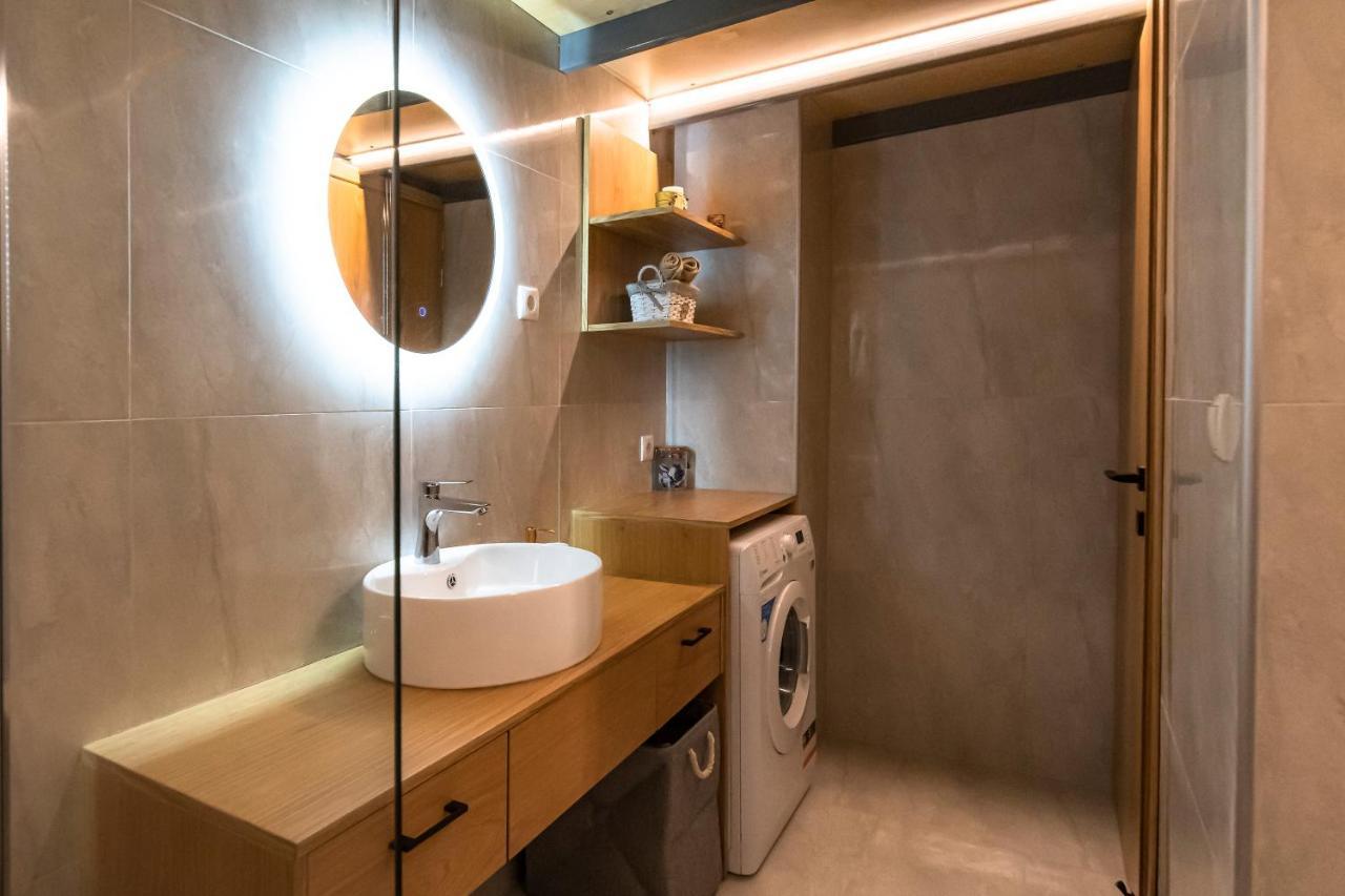 Rikanthos Stone Sea View Apartment Ι Falelianá Dış mekan fotoğraf