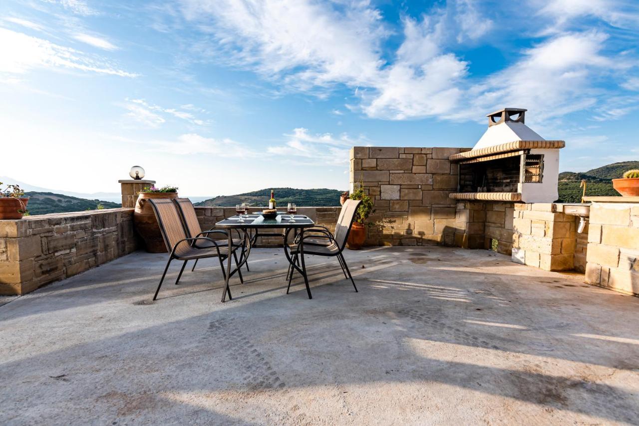 Rikanthos Stone Sea View Apartment Ι Falelianá Dış mekan fotoğraf