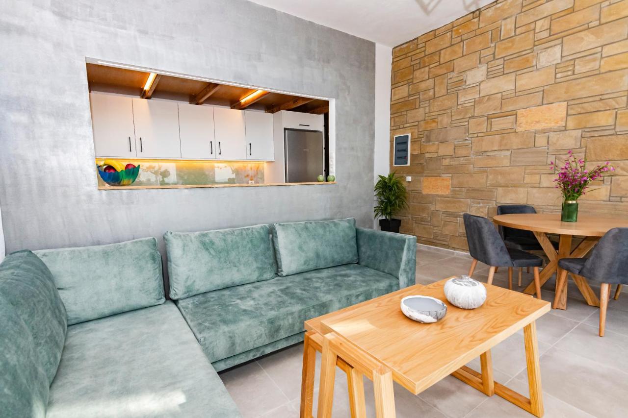 Rikanthos Stone Sea View Apartment Ι Falelianá Dış mekan fotoğraf