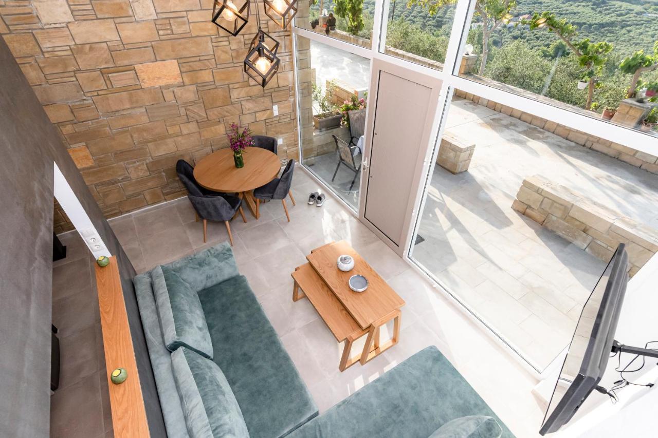 Rikanthos Stone Sea View Apartment Ι Falelianá Dış mekan fotoğraf