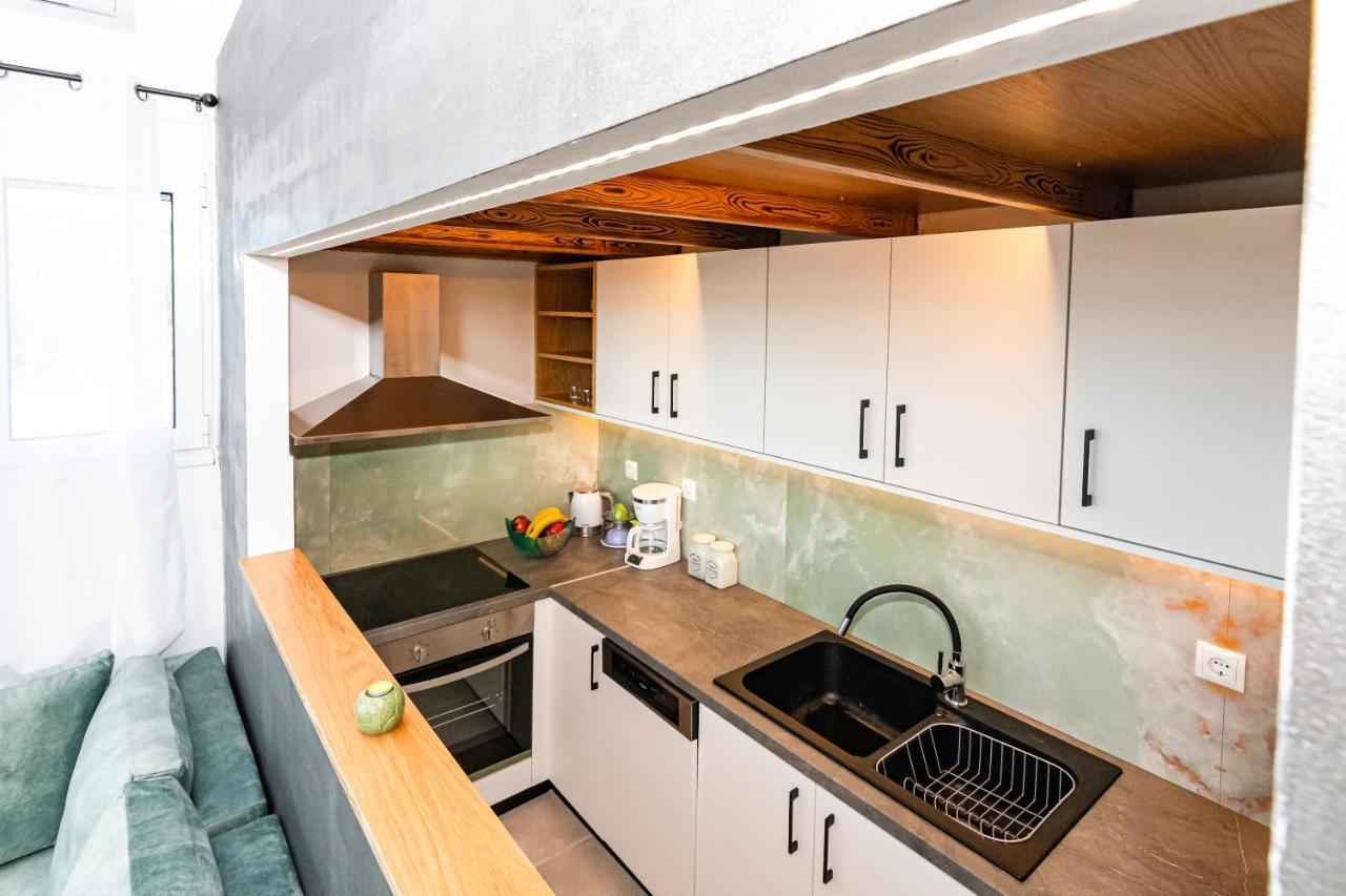 Rikanthos Stone Sea View Apartment Ι Falelianá Dış mekan fotoğraf