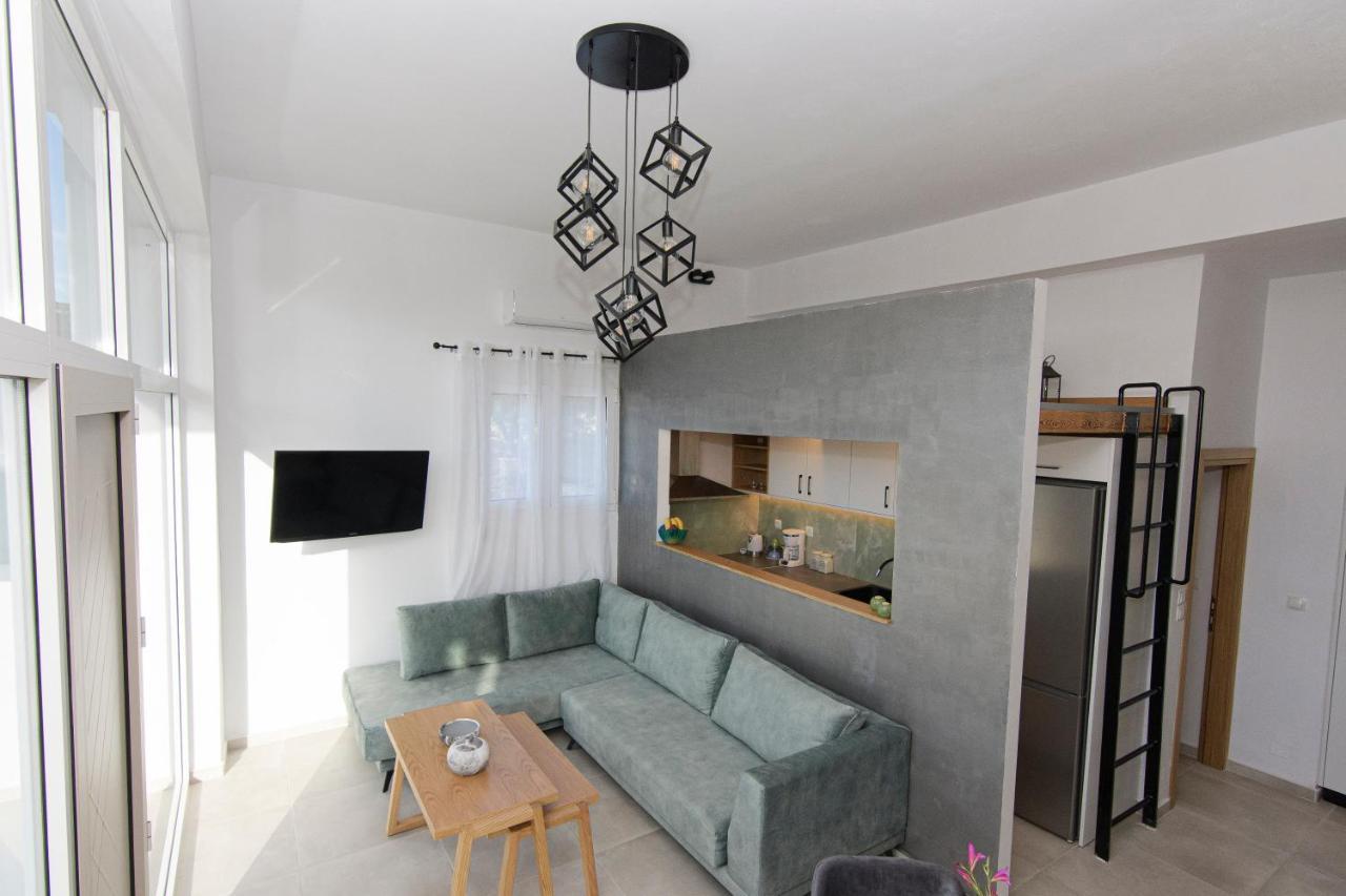 Rikanthos Stone Sea View Apartment Ι Falelianá Dış mekan fotoğraf