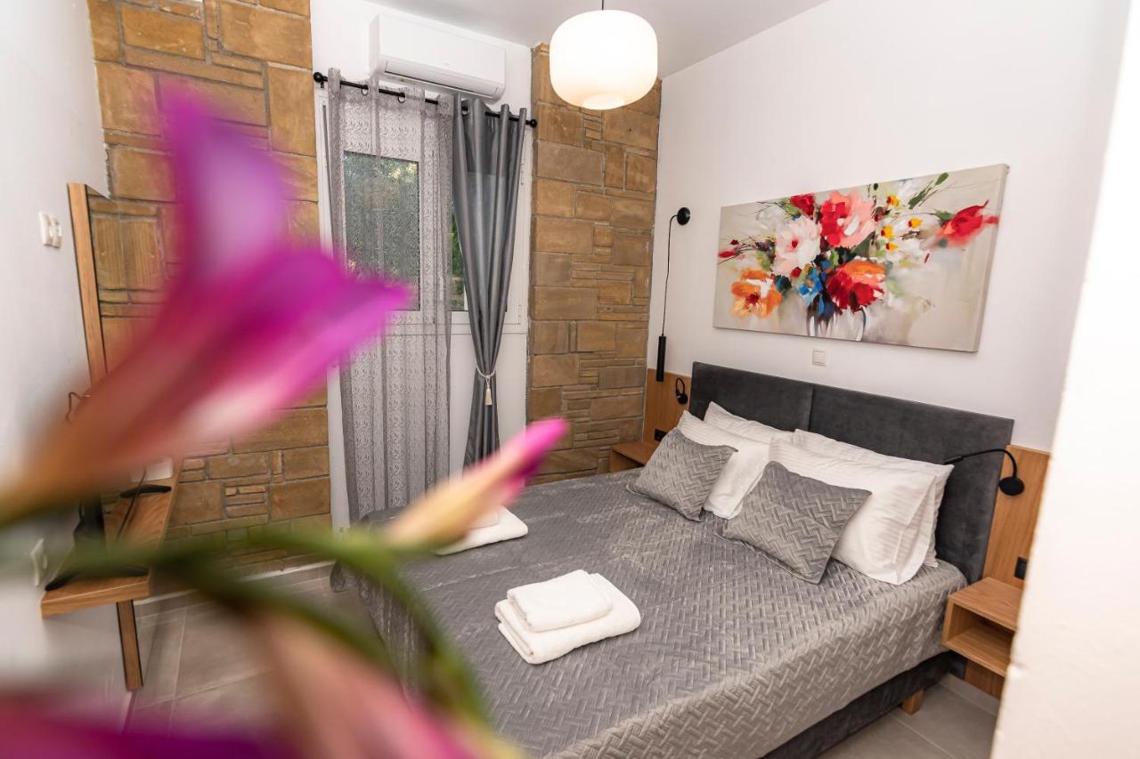Rikanthos Stone Sea View Apartment Ι Falelianá Dış mekan fotoğraf