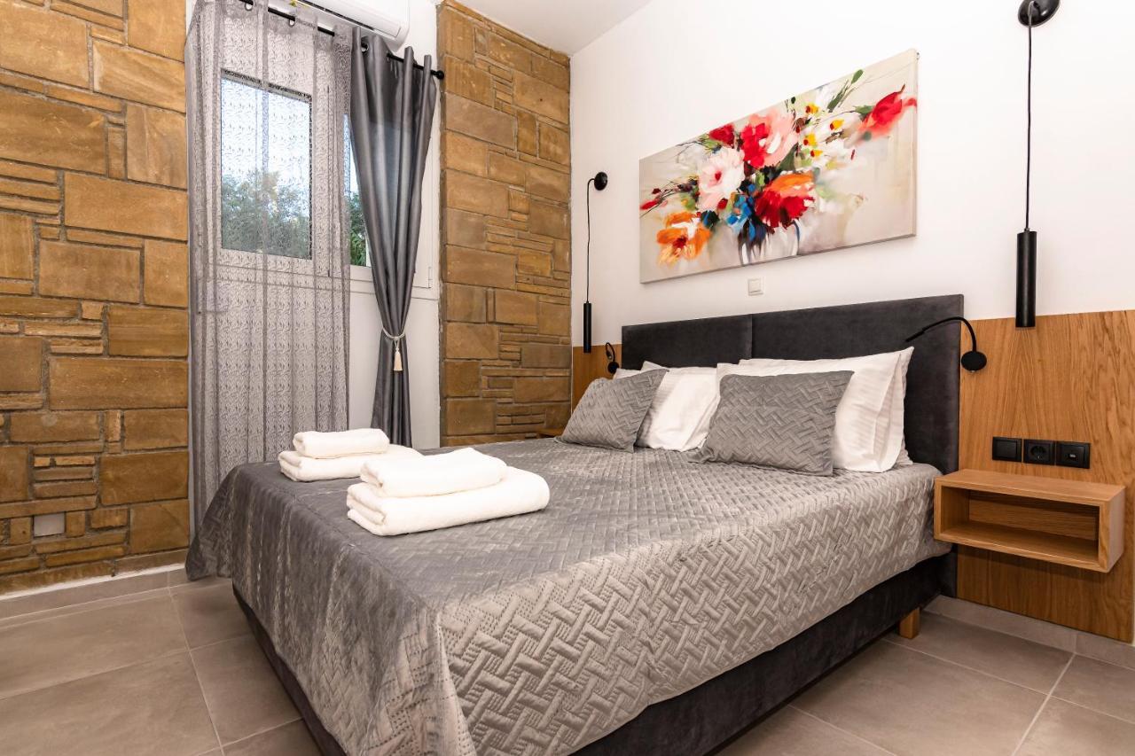 Rikanthos Stone Sea View Apartment Ι Falelianá Dış mekan fotoğraf