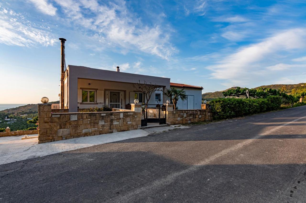 Rikanthos Stone Sea View Apartment Ι Falelianá Dış mekan fotoğraf